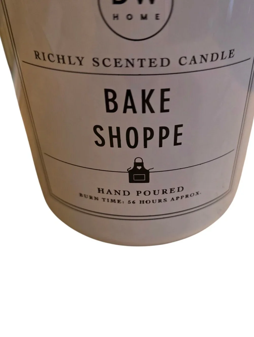 DW Home White Bake Shoppe Scented Candle 15.3 oz NWT